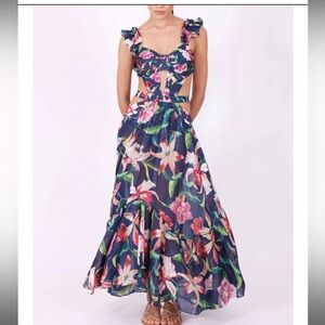 Patbo Midnight Laelia Cutout Beach Dress size XL